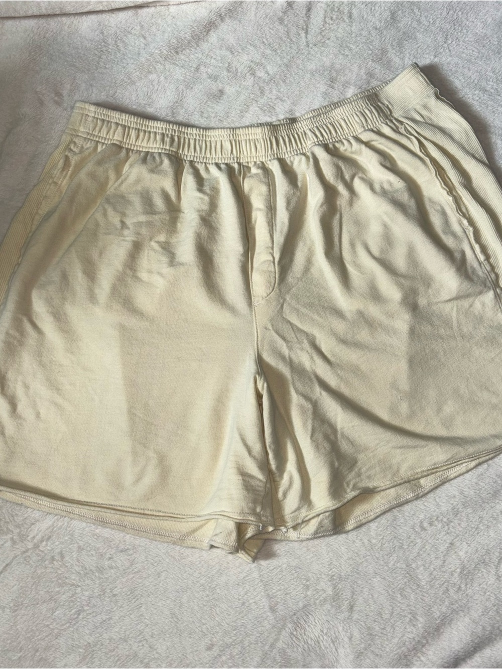 Aerie Cream Shorts